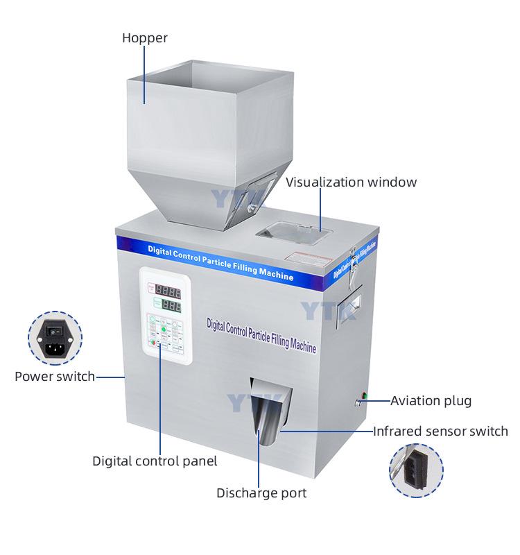 Smart 1-200g Powder & Granule Filling and Dispensing Machine