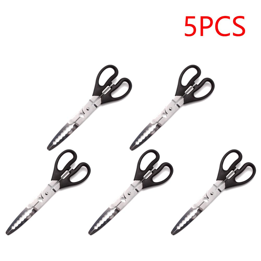 1-5PCS Stainless Steel Fish Grabbing Clamps Tool Accessories for Fisherman Equipment Dropshipping for Fisherman Angler