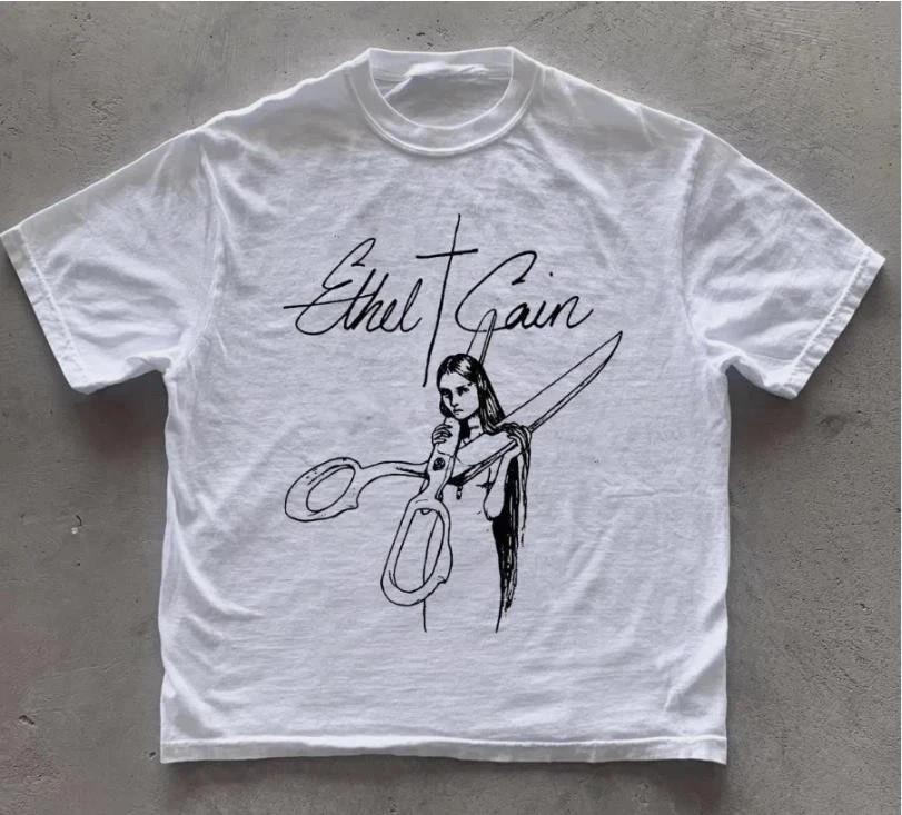Ethel Cain Merchandise Unisex T-skjorte med korte ermer Reprint