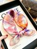 [111 mulberry silk] Bonas women's silk small square scarf silk scarf 11 new autumn and winter gift mother small scarf