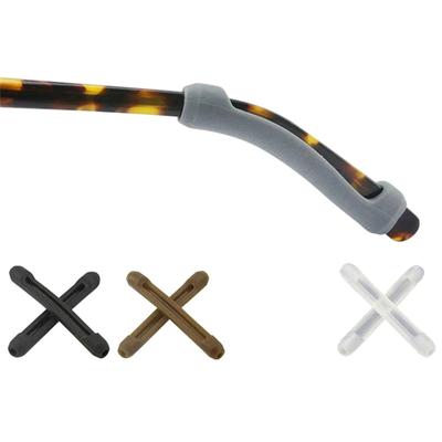 Accessori per occhiali da vista, gancio per l'orecchio in silicone antiscivolo, supporto per punta del tempio
