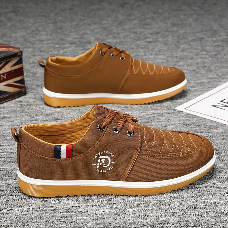 [30-day hot-selling 1642 pieces] New old Beijing cloth shoes men's lace-up work shoes breathable and versatile casual shoes