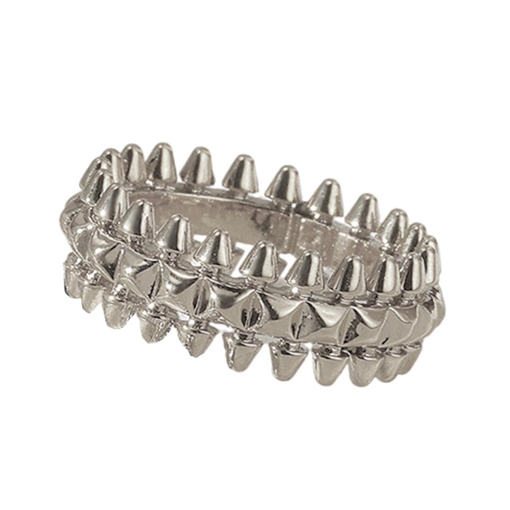 Unique Finger Rings Adjustable Rings Geometric Opening Rings Finger Rings Eye Catching Finger Jewelry for Daily Wear