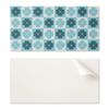 Vinyl Panel With A Motif For An Easy Wall Transformation 120x60 Cm Floral Checkered Pattern