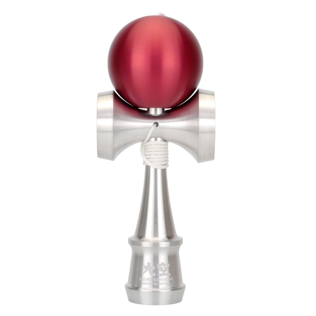 SpinGear Metal Machined Mini Oozora Kendama, 66% (Red)