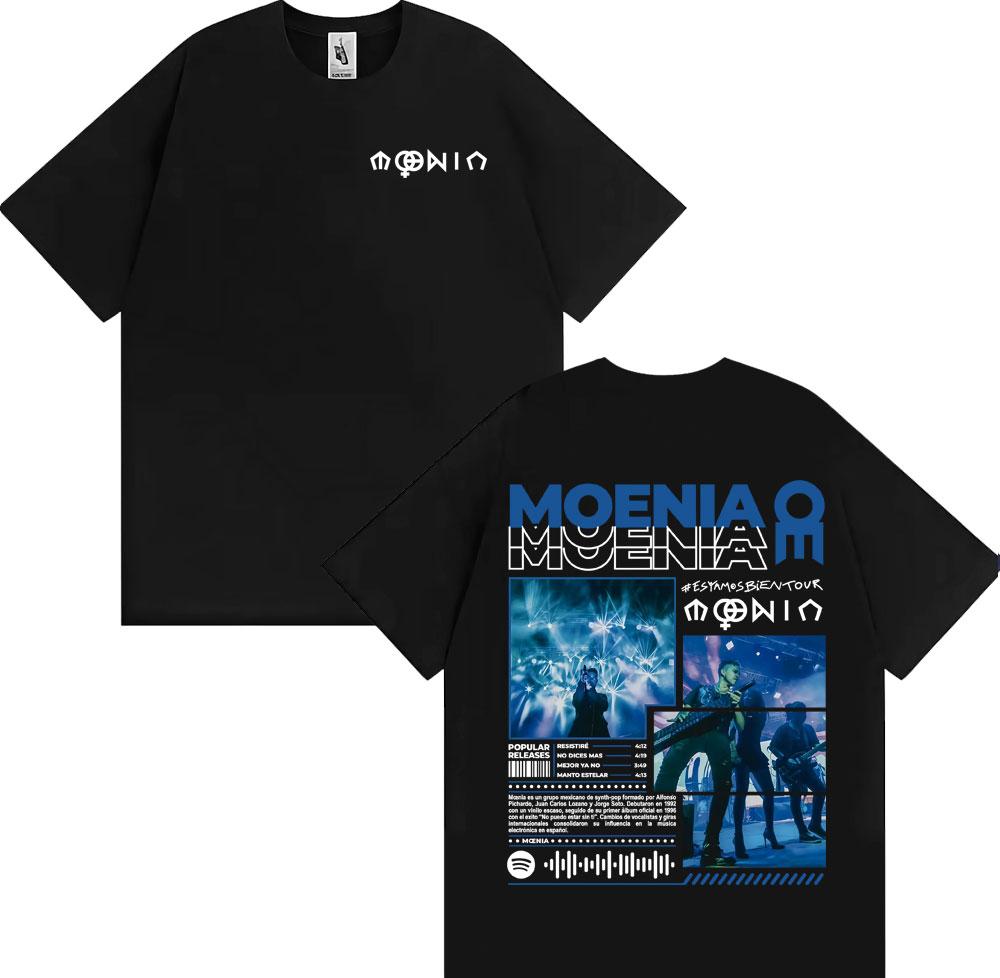 

Singer Moenia Esyamos Bien Tour Merch T Shirts Men Women High Street Hip Hop Rock Tshirt Casual European Size Oversized T Shi... 5XL різнокольоровий