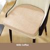Seat Dining Chair Cushion Imitation Cotton and Linen Four Seasons Long Sitting Fart Cushion Restaurant Chair Cushion