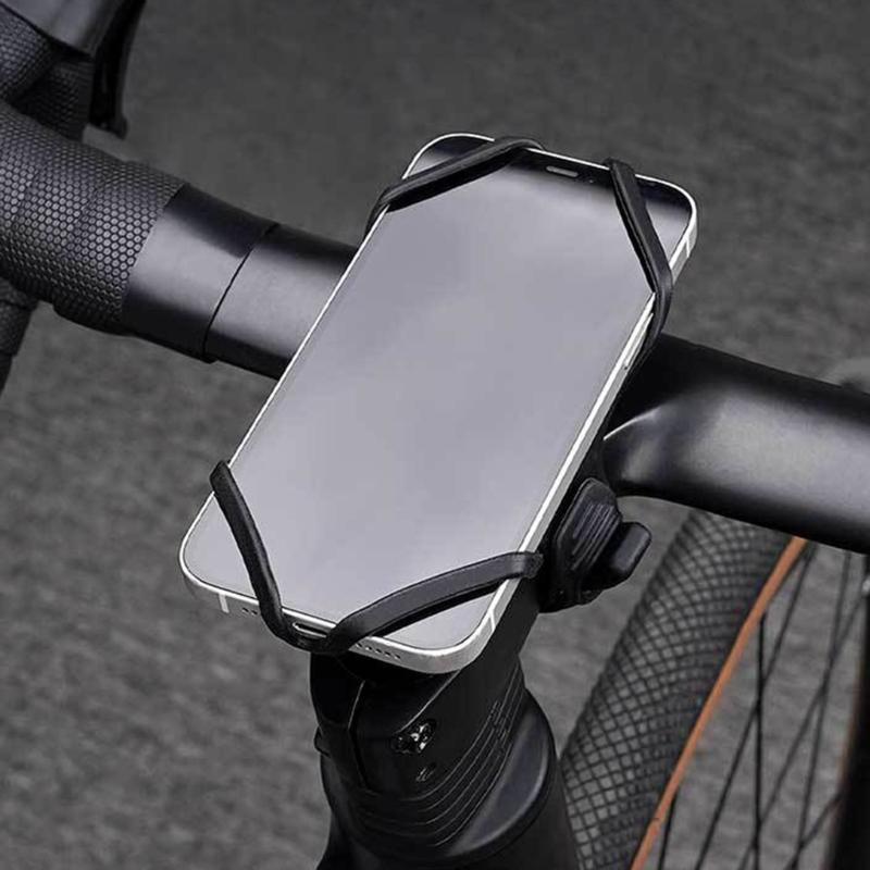 Bicycles Handlebar Phone Holder Flexible Silicone Bike Strap Mount Cycling Phone Mount Bicycles Handlebar Phone Support