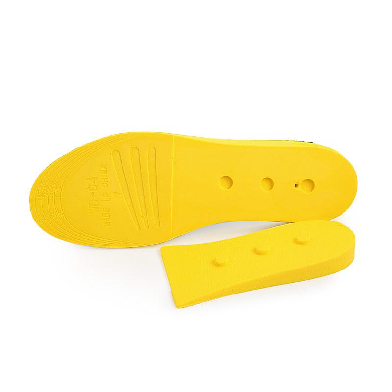 Two-layer PU Foam Insole 5cm Inner Height-increasing Insole Men's Invisible Sports Inner Height-increasing Pad Shock-absorbing Leisure Full Pad
