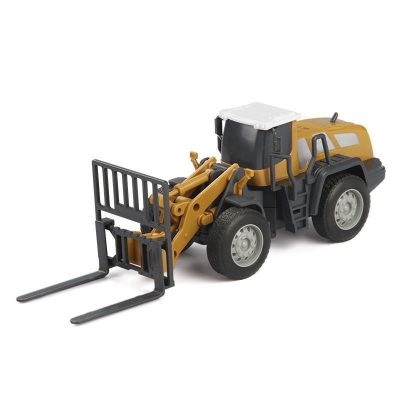 Large Engineering Vehicle Toy Set Combination Series Children Excavator Bulldozer Mixer Crane Boy Car