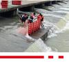 Thickened Modular Flood Control Barrier for Home and Basement Waterproofing
