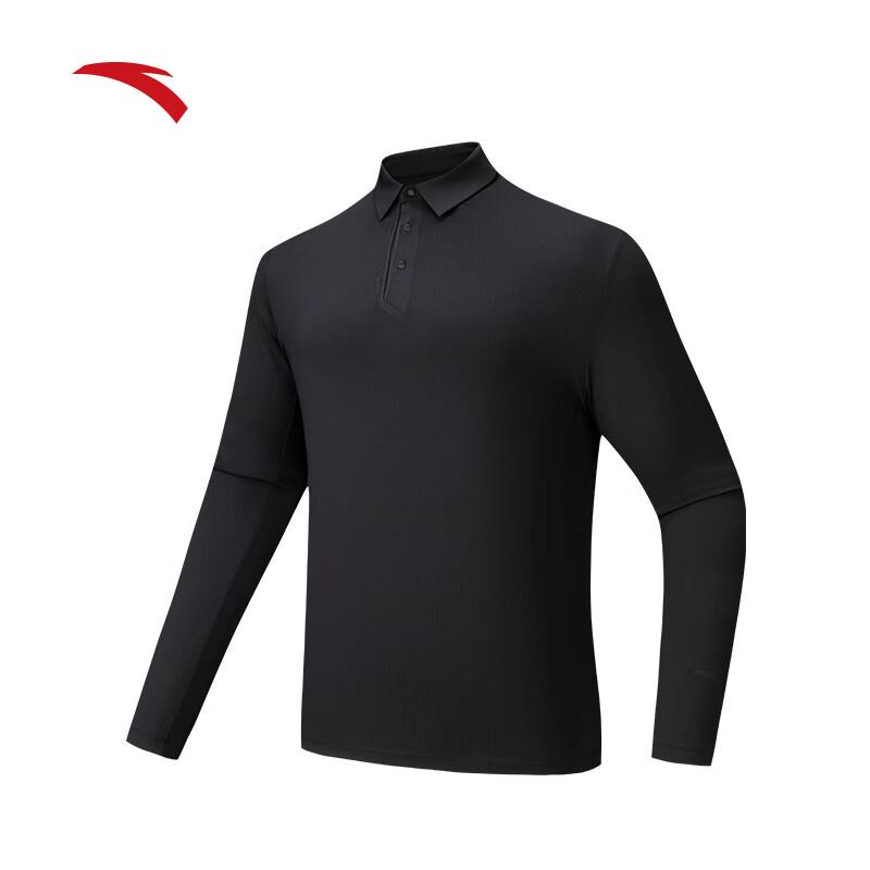 Anta Men s Zero Pressure Quick-Dry Long Sleeve Polo Shirt XL