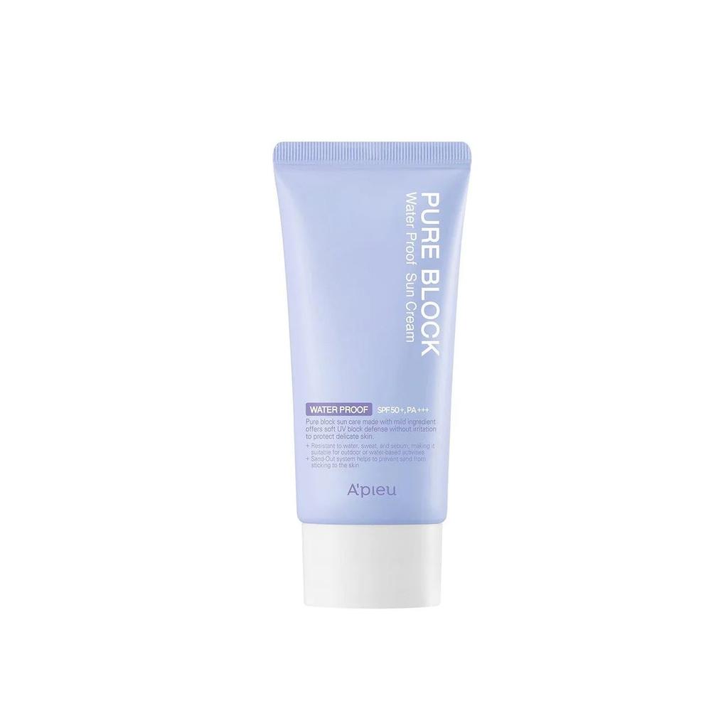A'PIEU Pure Block Natural Water-proof Sun Cream SPF50+ PA+++ 50ml