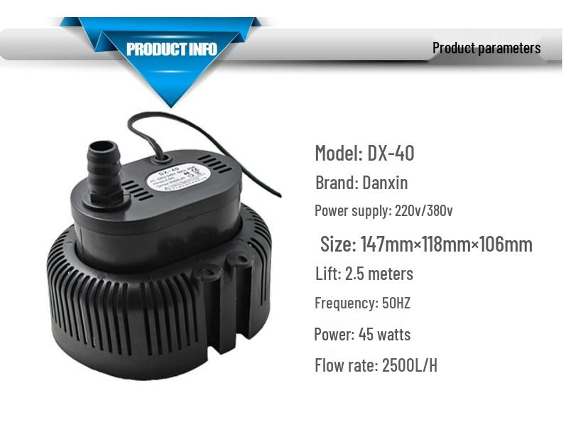 Water-Cooled Fan & Industrial Air Conditioner Submersible Circulating Pump (380/220V)