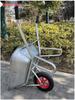 Heavy-Duty Single-Wheel Wheelbarrow for Construction, Gardening, and Household Use