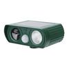 Tuinbeschermer, ultrasone dierenverjager met bewegingsdetectie, knipperende LED-lampen op zonne-energie, constructie