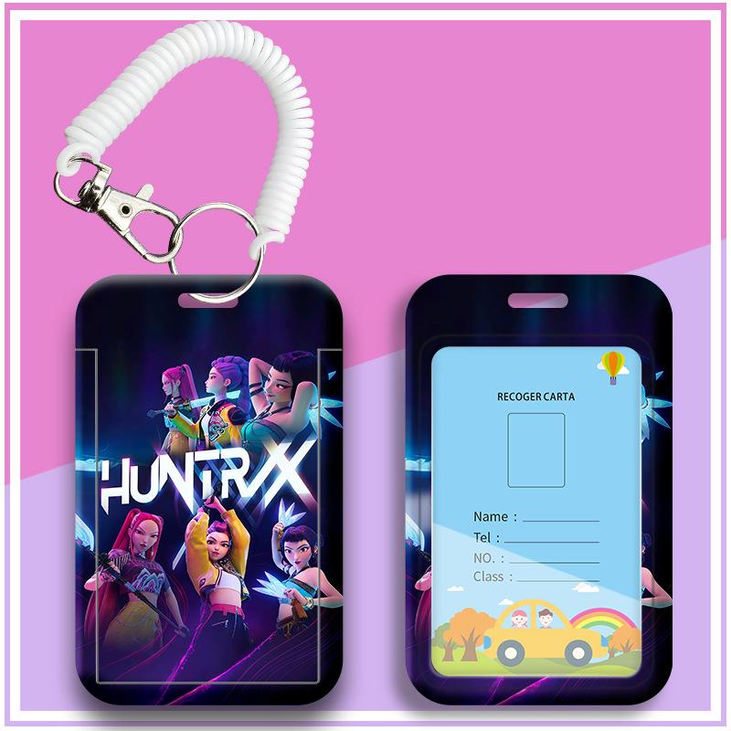 Demon Hunter Squad Campus Student ID Badge Lanyard & Holder