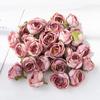 20/40 Stück Künstliche Blumen Seidenrose Bunt Zimmer Zuhause Garten Hochzeit Brautstrauß Girlande Festival Geschenke Box Füller Deko