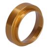 58MM Coffee Dosing   Replacement AntiFly Powder Cover Dosing Funnel Coffee Machine Parts(Gold )