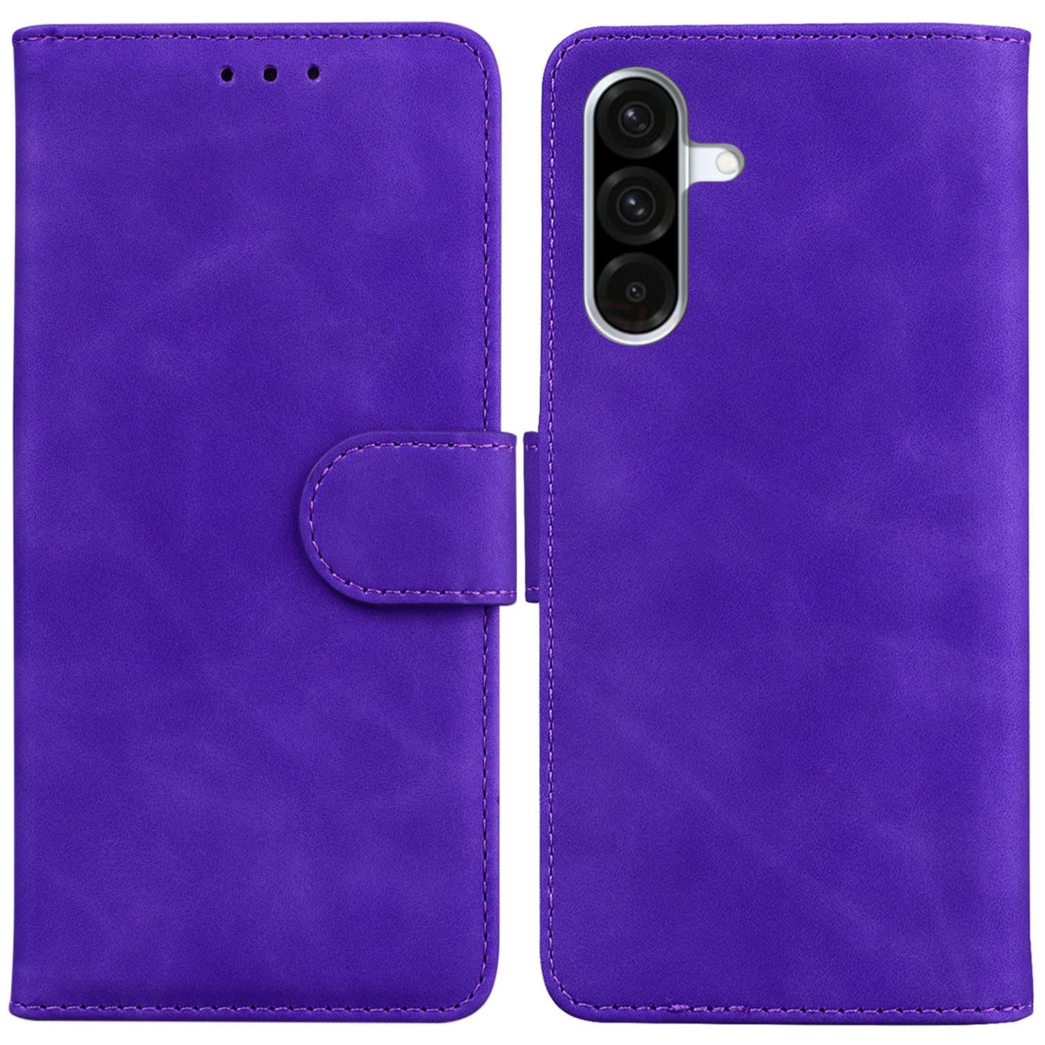 

For Samsung Galaxy A17 5G/A17 4G/A26 5G Case Solid Color Leather Wallet Phone Cover A