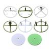 Iron Flower Pole Display Stand Reusable Floor Standing Giant Flower Base Multifunction Metal Accessory Base