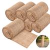 Natürliches Jute-Baumschutzband Breit Winterpflanzenwärmegürtel Jute-Stammschutz Frostschutzbandage