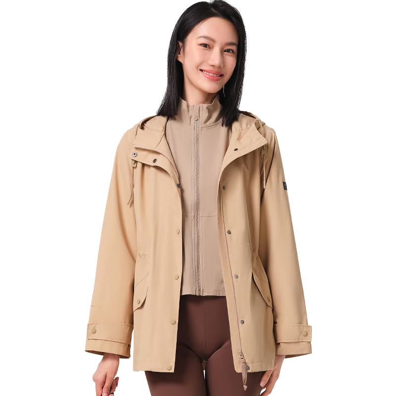 Pelliot Women's Thin Waterproof Outdoor Jacket