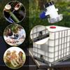 Adaptador Multifuncional para Tanque IBC Entrada de 80mm Válvulas de Saída de 50mm Acessório para Conectores de Água Domésticos e de Jardim