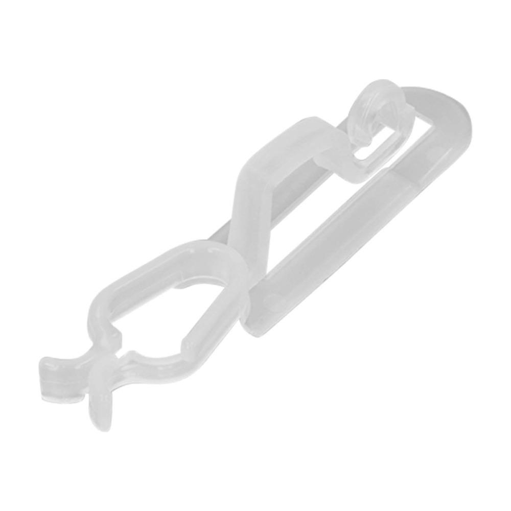 60Pcs 1.8 x 2 x 8.5cm Roof Christmas Light Clips Christmas Lights Gutter Clips  Shingle Application