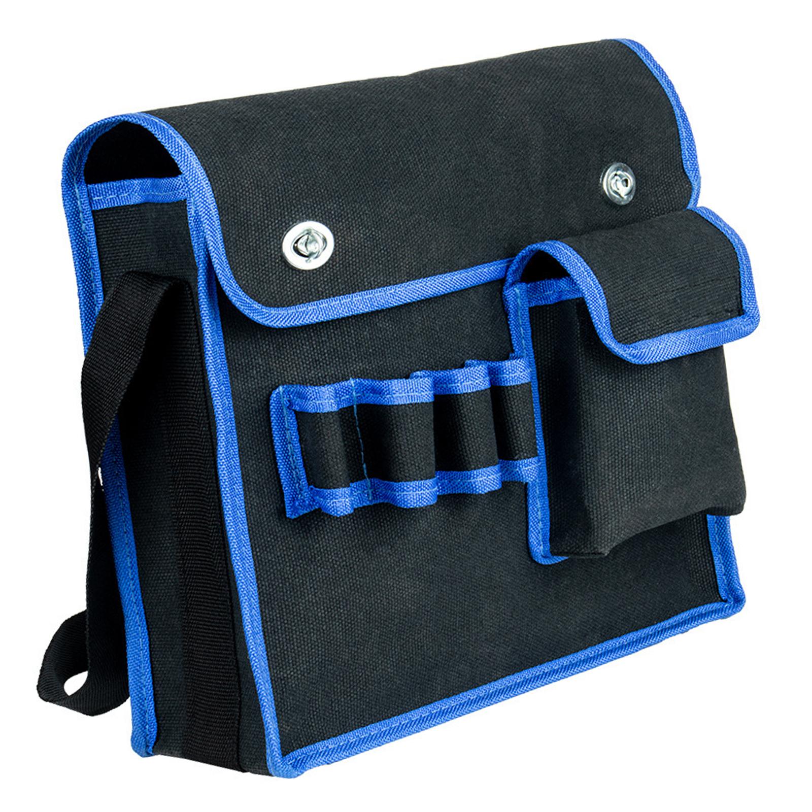 

Canvas Wide Mouth Tool Bag Large Capacity Tool Bags for Men Portable Home Tool Organizer Storage Handbag for Screwdriver M