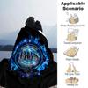 1pc BBS Rolevoice Agency Soft Flannel All Season Throw for Home, Office, Outdoor UseDurable Comfort Soft Warm Throw for Home