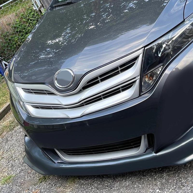 ДЛЯ серебристой верхней решетки радиатора для Toyota Venza 2013-2016 OE 53101‑0T020