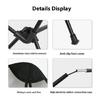 Anti Sink Moon Camping Chair Reinforced 7075 Aluminum Frame Mechanism Breathable Mesh Seat Outdoor Chair For Fishing Trip