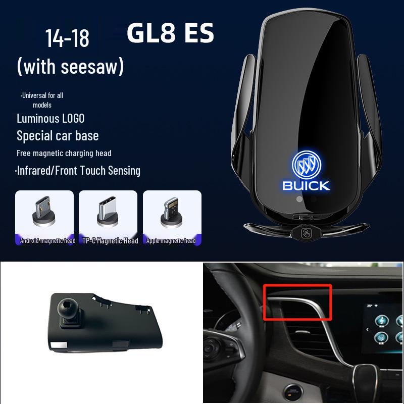 Magnetyczny Bezprzewodowy Szybki Ładowarka Uchwyt na Telefon Samochodowy do Buick GL8/Excelle/Regal/Verano/Envision
