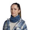 Buff Merino Lightweight Tube Scarf, Unisex blue Neck warmer