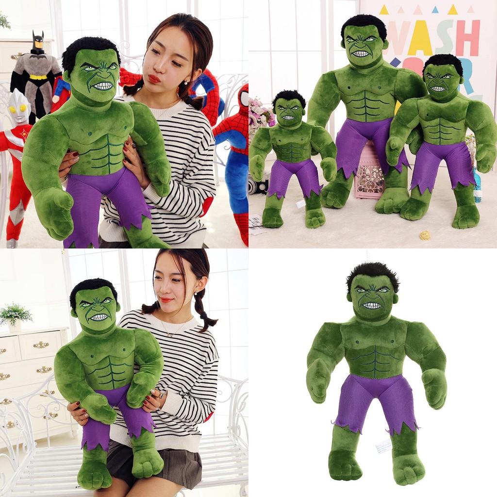 Avengers Green Hulk Plush Toy Soft Stuffed Doll For Superhero Collectors And Fans