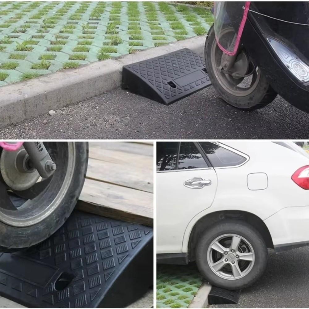 50/70/100mm Driveway Ramp Plastic Car Wheel Ramp Portable Threshold Ramp  Truck