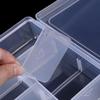 New 8 Grids Tools Storage Box Large Capacity Transparent Screw Holder Adjustable Hardware Tool Box