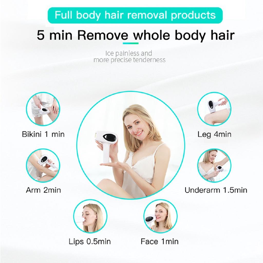 36W Laser Epilator Hair Removal Device Permanent Bikini Trimmer Depilador Beauty 999999 Flash IPL Laser Hair Removal Machine