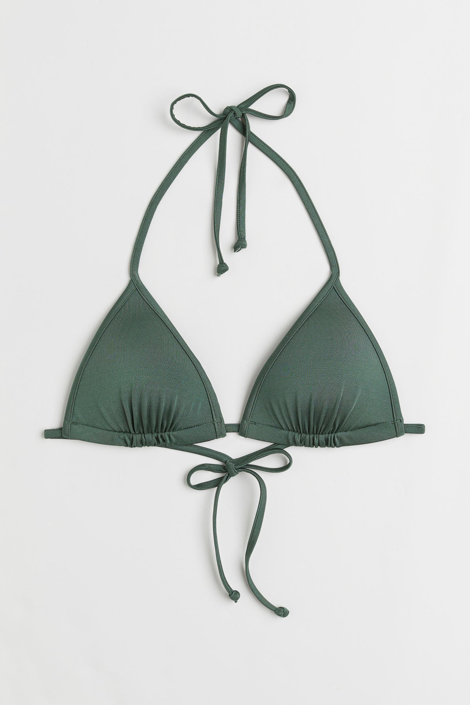 

Лиф бикини с треугольными чашками пуш-ап