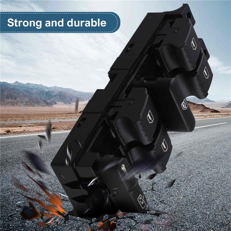 M63K-Electric Master Power Window Control Lifter Switch Car Glass Button 7M3959857D For VW Sharan Seat Alhambra 2004-2010