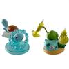 1 Pc Cute Pokemon Action Figures Eevee Bulbasaur Squirtle Vulpix Charmander Psyduck 3D PVC Model Statue Collection Kid Gift Toy