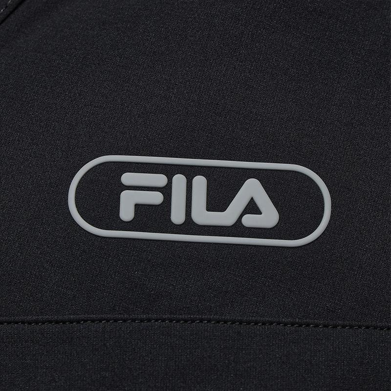 Fila Original Fashion Trend Simple Versatile Workwear Loose Woven Straight Leg Casual Pants Men Bottoms F11M549803FBK