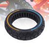 10 Inch Electric Scooter Tire 48.5 Gutter 60707 Rubber Solid Tire Replacement for 4 Pro Scooters