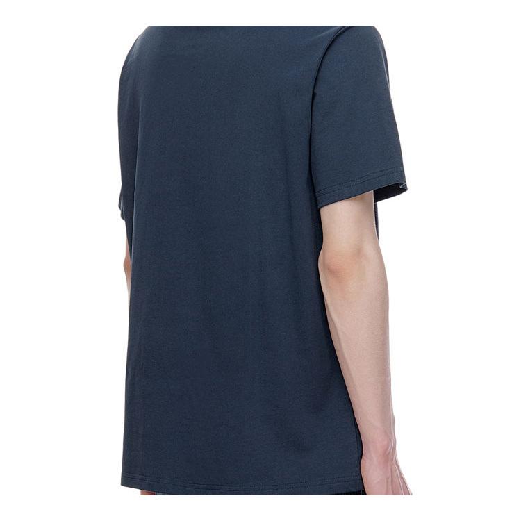 Vans T Shirts Unisex Blue Crew Neck Moderate Straight Fit VN0A4RATLKZ