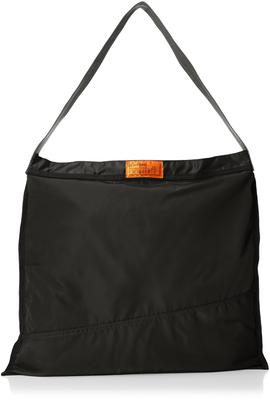 Nylon Shoulder Crossbody Bag for Men and Large Black Device+ High-Density Bag, Women, Ultra-Lightweight, Capacity, Eco-Friendly,