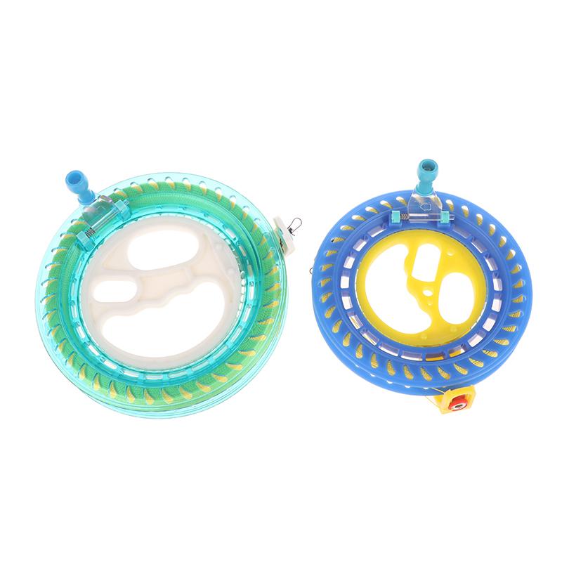 1 Piece Outdoor Round Grip For Fying Kites 100-400M Kite Reel Winder Fire Wheel String Flying Handle Tool Twisted String Line