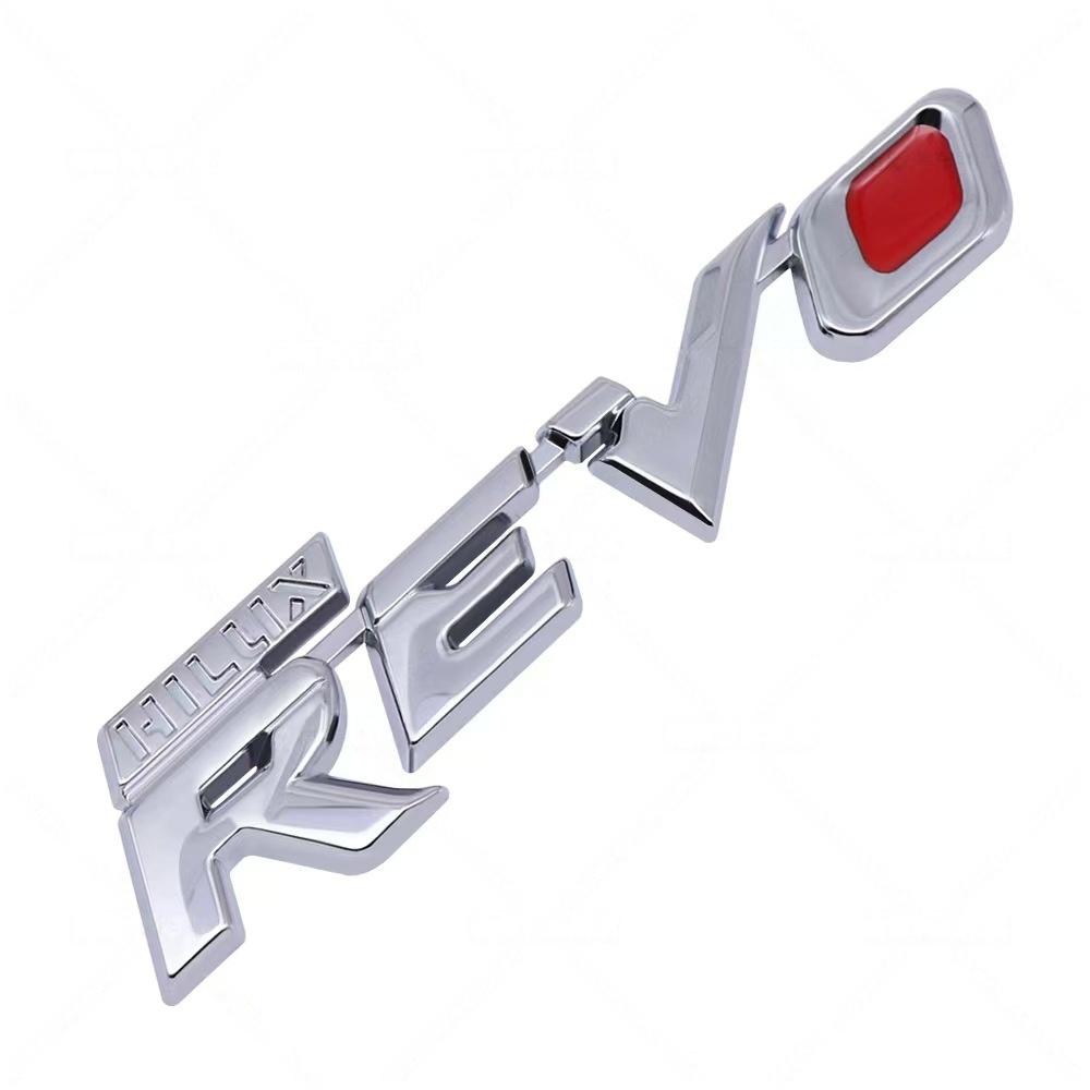 1Pc 3D Metal Car Body Rear Trunk Emblem Badge Sticker Decal Decoration Accessories
