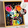 Pearl Art Painting Home Wall Decor Mickey Mouse Pearl Gemstone Picture Crafts Adult/Beginner Gift Creative Home Decor Unframed