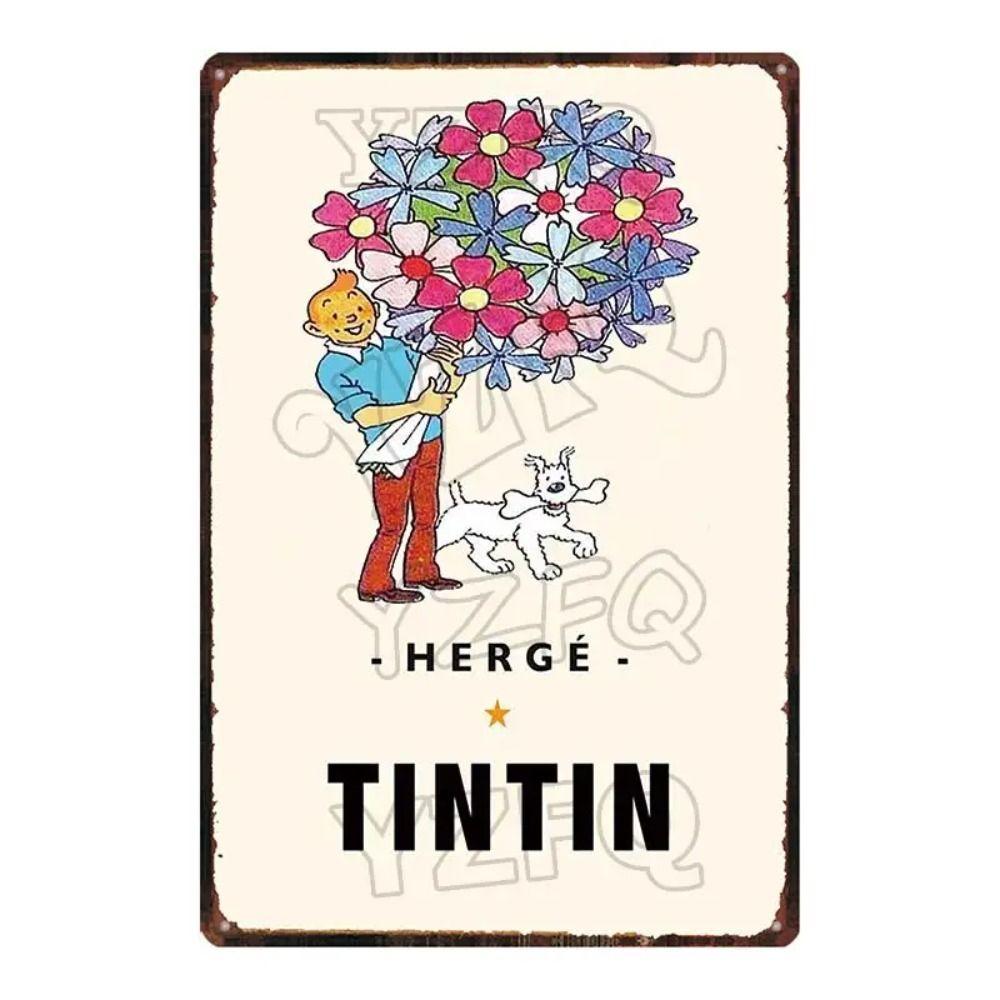 Retro Anime Metal Tin Sign Wall Art 20x30cm